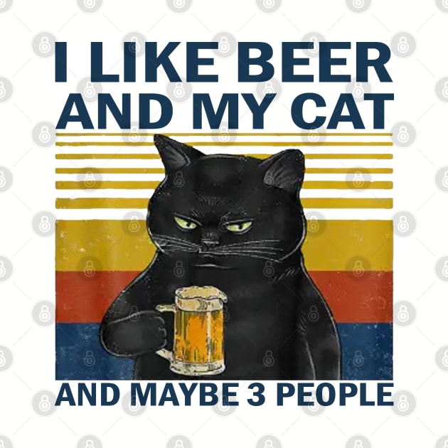 I like beer and my cat by Veljam