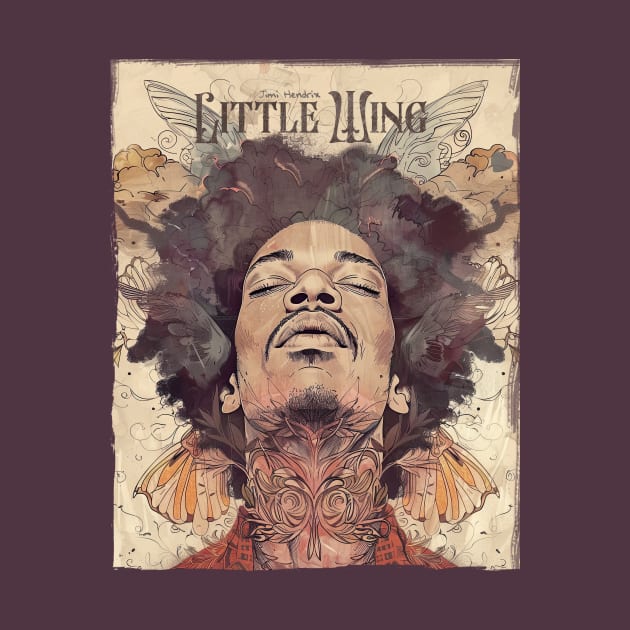 Jimi Hendrix "Little Wing" by Ken Savana