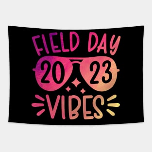 Colorful Field Day Vibes 2023 Funny Field Day Vibes Teacher Tapestry