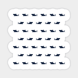 Shark | Dark Blue Magnet