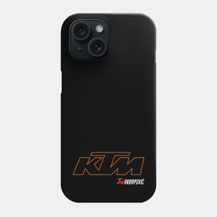 KTM Akrapovic Exhaust Phone Case