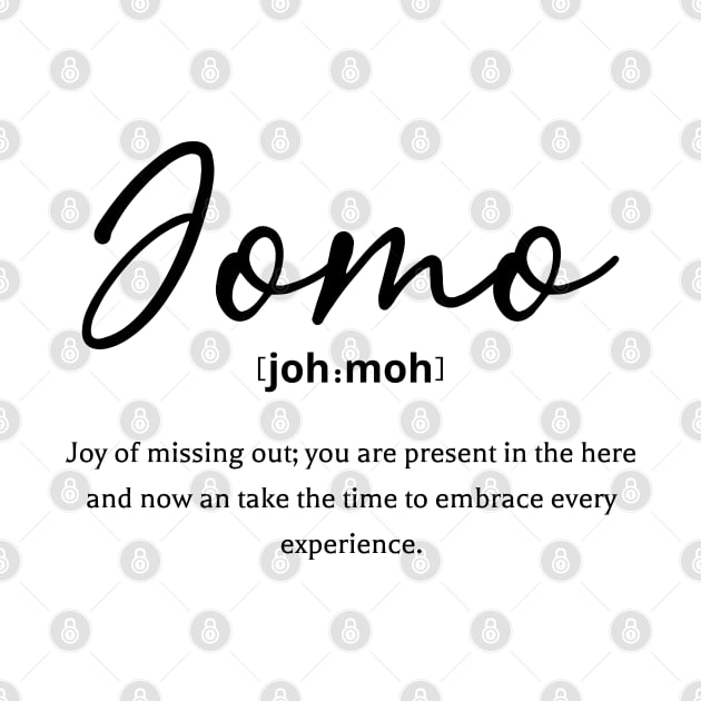 Jomo definition by jellytalk