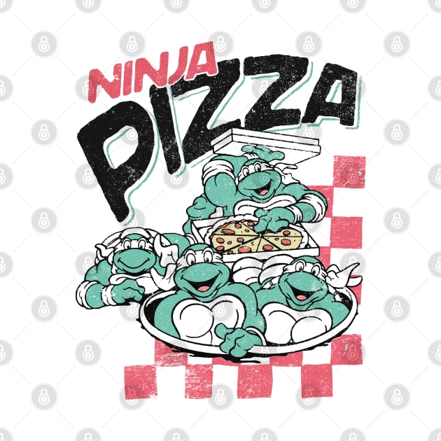 TMNT Ninja Pizza by Vector-Planet