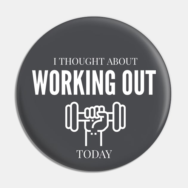 FUNNY QUOTES / I THOUGHT ABOUT WORKING OUT Pin by DB Teez and More