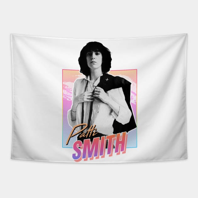 Patti Smith - Retro Tapestry by PiedPiper