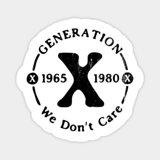 Generation X Magnet