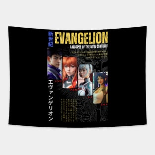 Evangelion Angels Tapestry