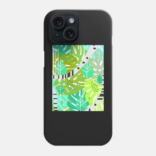 Green quiet jungle Phone Case