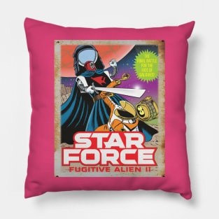 Mystery Science Rusty Barn Sign 3000 - Star Force II Pillow