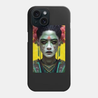 Beautiful Aztec Zombie Queen Phone Case