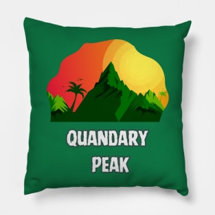 Quandary Peak Pillow