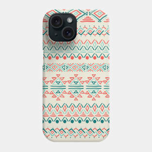 Set of geometric seamless patterns Phone Case