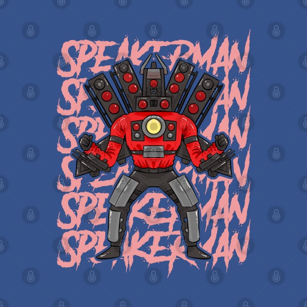 SPEAKERMAN SKIBIDI TOILET by Draw For Fun 