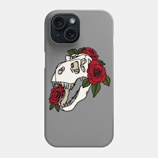 T.rex and Roses Phone Case