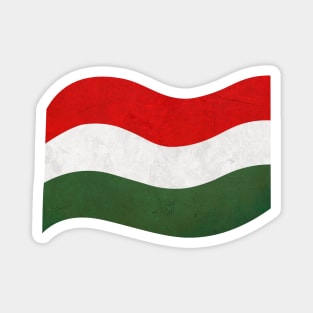 The flag of Hungary Magnet