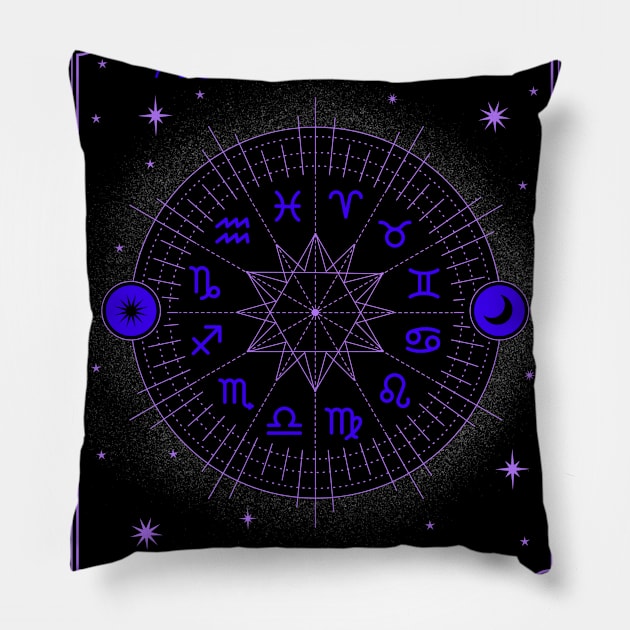 The Astrology Pillow by GideonStore