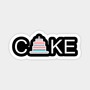 Cake Wordmark Magnet