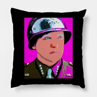 goerge s patton Pillow