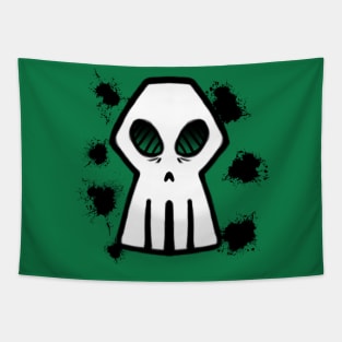 NightShade Skull V.2 Tapestry