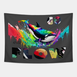 Go with the Flow Tapestry