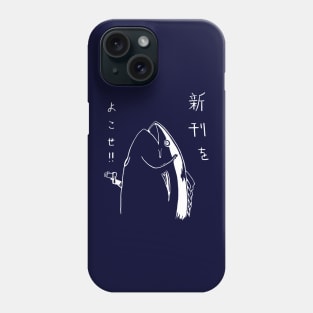 Japanese Fish Hold Phone Case