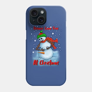 Dreams come true at Christmas Phone Case
