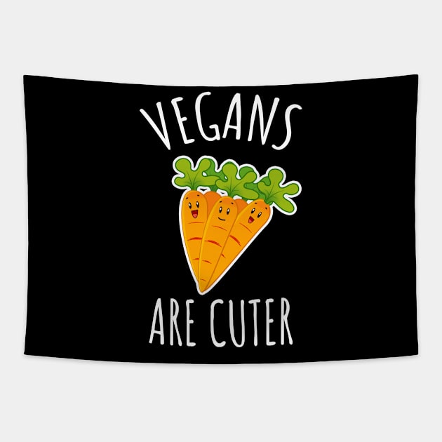 Vegans are cuter Tapestry by LunaMay