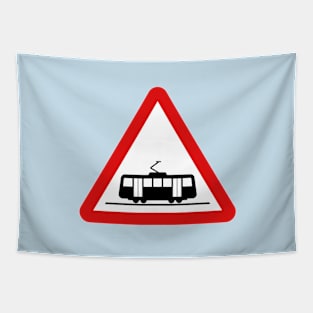 Trams ahead Tapestry