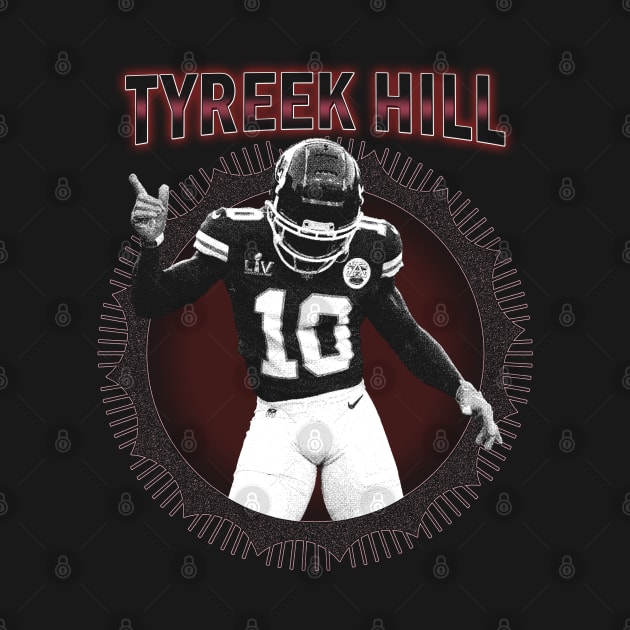 TYREEK HILL MIAMI DOLPHINS NFL by PUBLIC BURNING