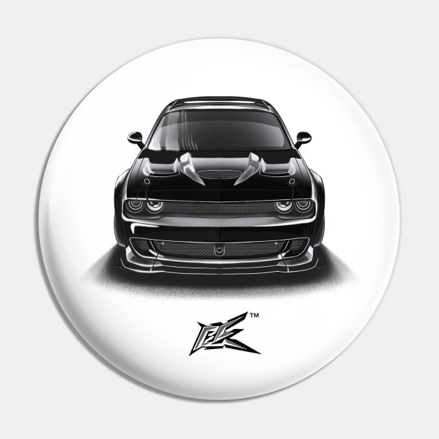 dodge challenger demon black Pin by naquash