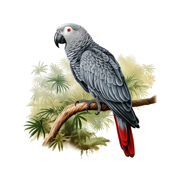 African Grey Parrot by zooleisurelife