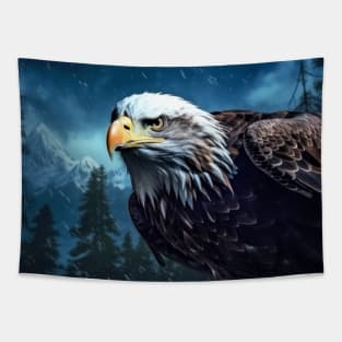 Eagle Animal Bird Majestic Wilderness Tapestry