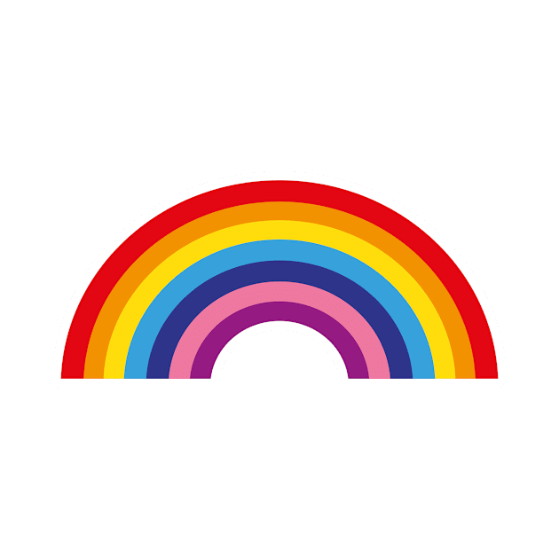 vector illustration bright rainbow by Bubsart78