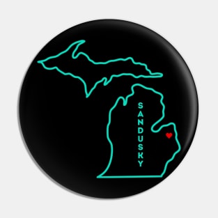 Sandusky MI Pin