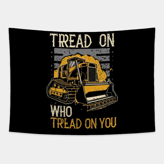 tread on those who tread on you Tapestry by RalphWalteR