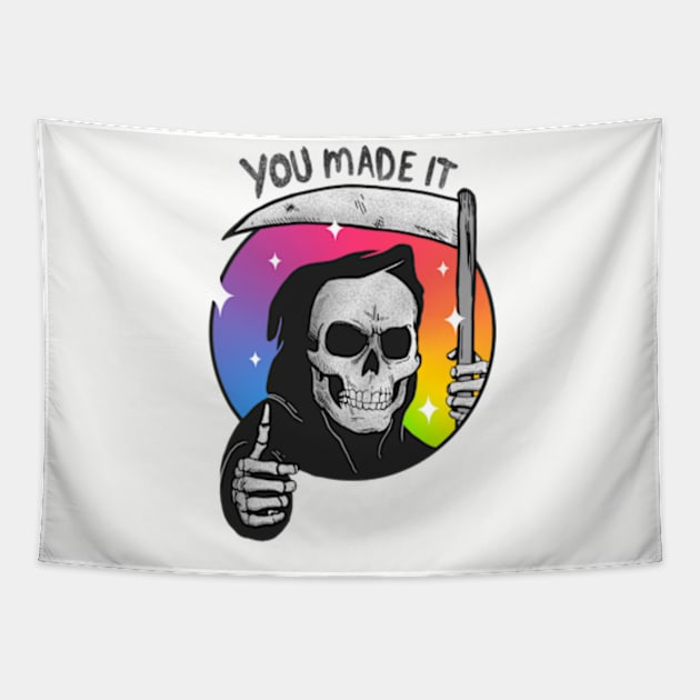 yay! you made it Tapestry by Madkobra