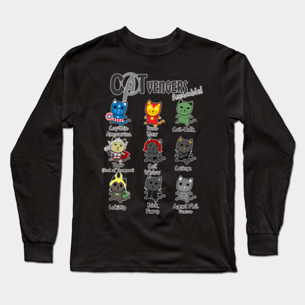 cat avengers t shirt