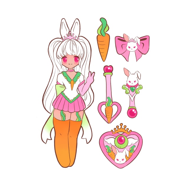 Magical Girl Bunny by Sugarnspice