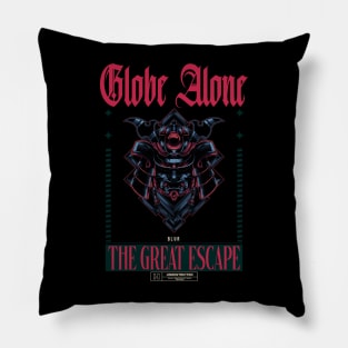 globe alone the great escape Pillow