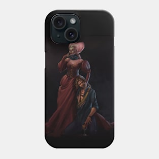 A vampire and her ghoul Phone Case