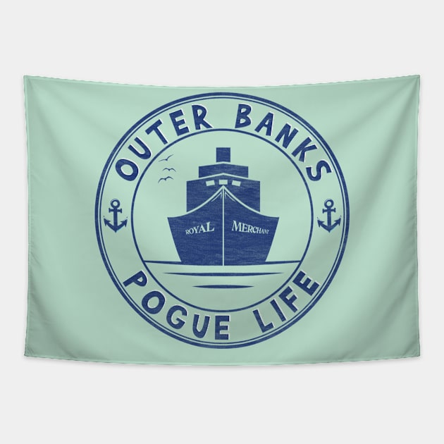 Royal Merchant, Outer Banks, Pogue Life Tapestry by Blended Designs