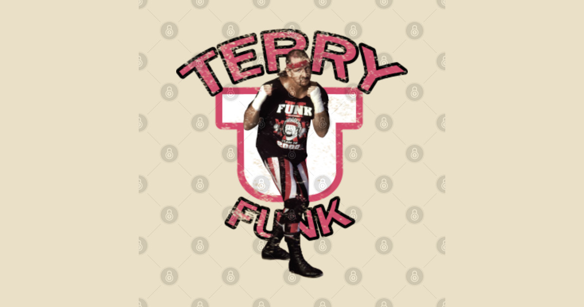 Terry Funk wrestler legend - Terry Funk - T-Shirt | TeePublic