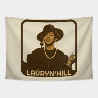 Lauryn Hill Retro Vintage Tapestry