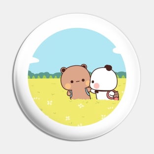 Bubu and Dudu cuddly bears Pin