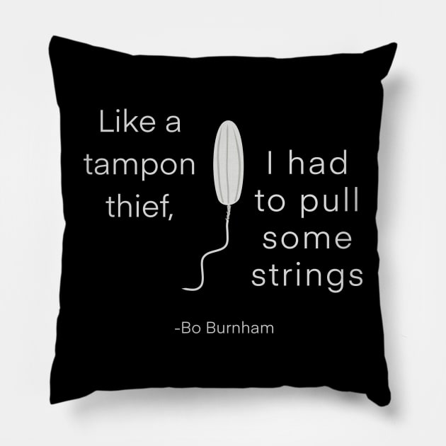 Tampon Thief Pillow by Autumn’sDoodles