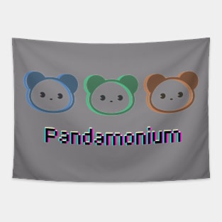 Pandamonium Tapestry