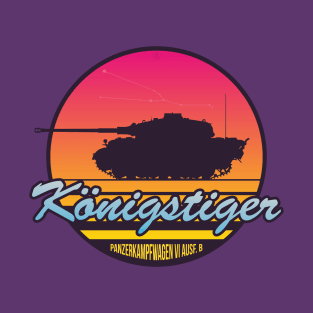 Synthwave Tiger 2 T-Shirt