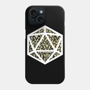 D20 Decal Badge - Royal's Cloak Phone Case