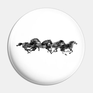 Horse Art Pin