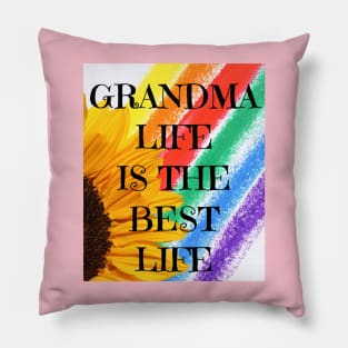 Grandma Life Is The Best Life shirt Pillow